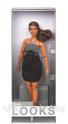 Кукла Mattel Barbie Looks Пышная брюнетка с хвостом HBX95, фото 2