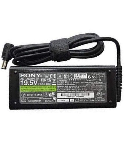 Оригинальный блок питания (зарядное устройство) для телевизора Sony 19.5V 3.9A 75W (6.5x4.4) - фото 1 - id-p194431792