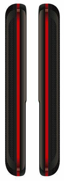 TEXET TM-128 Black/Red (2 SIM) - фото 3 - id-p193737528