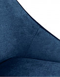 Стул Монти-ST барный эмаль Чёрный муар/Noel Blue, фото 5