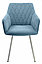 Стул Диаманте-лофт белый муар/ Catania Dasty Blue, фото 3