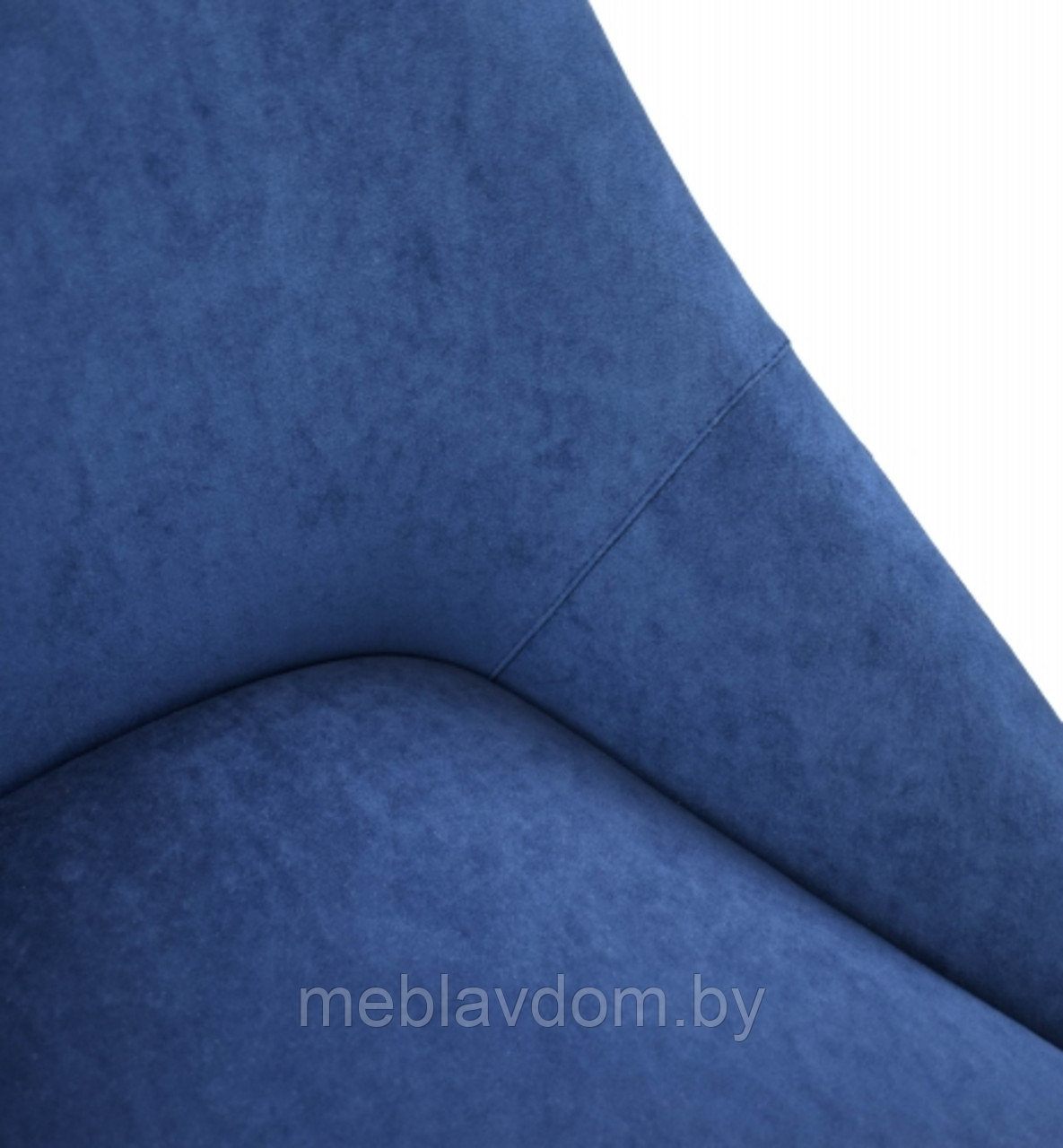 Стул Монти люкс эмаль Белый муар/велюр Catania Dark Blue - фото 6 - id-p194432663