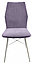 Стул Модена Люкс каркас Белый Муар/велюр Catania Lavender, фото 5