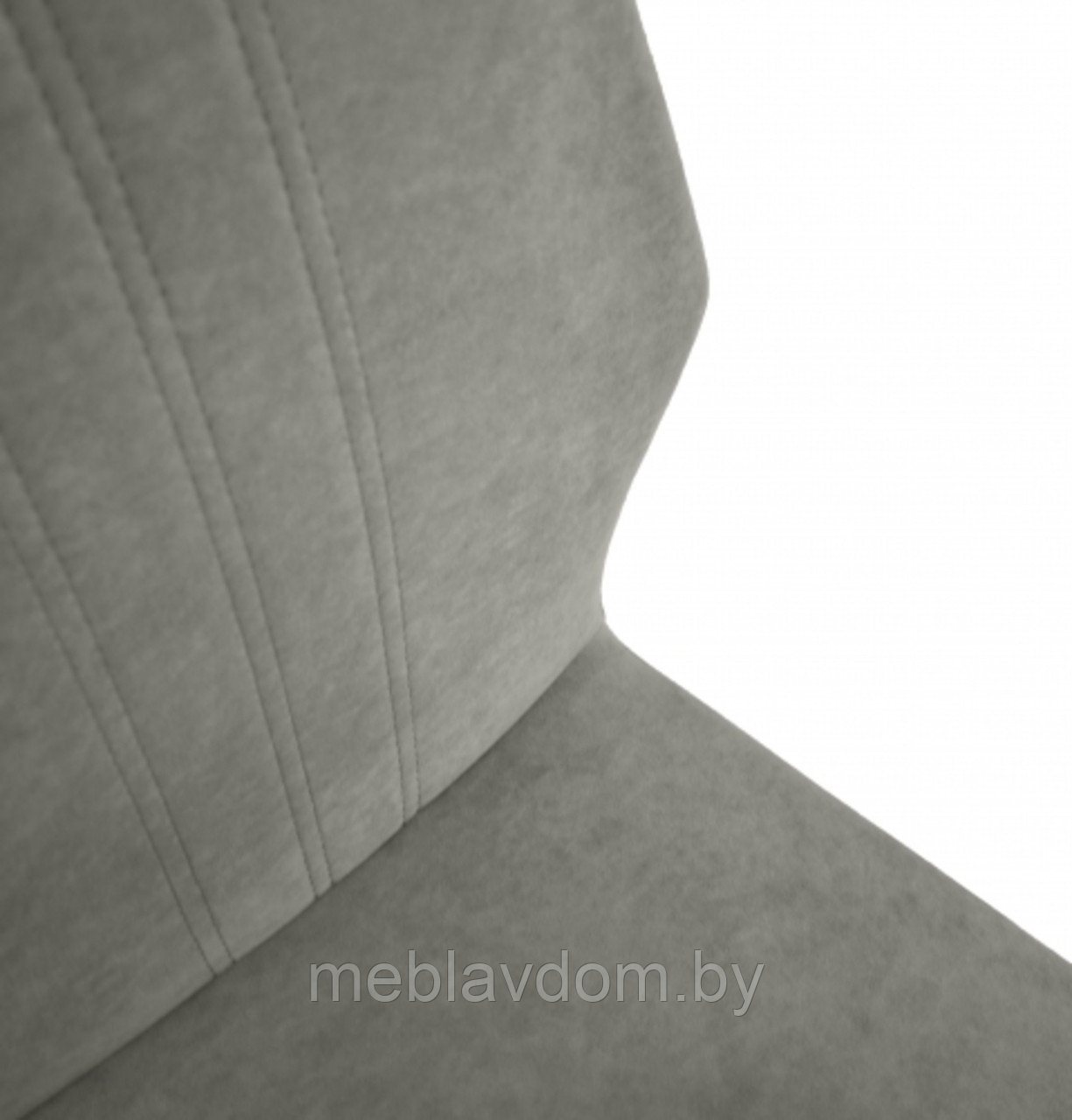 Стул Модена Лофт каркас белый муар/велюр Сatania Smoke - фото 5 - id-p194432183