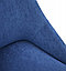 Стул Монти Лофт Белый муар/Велюр Catania Dark Blue, фото 5