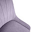 Стул Марино-Лофт Белый муар/велюр Catania Lavender, фото 5