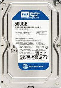 Жесткий диск WD Blue 500GB [WD5000AZLX] - фото 1 - id-p194433878