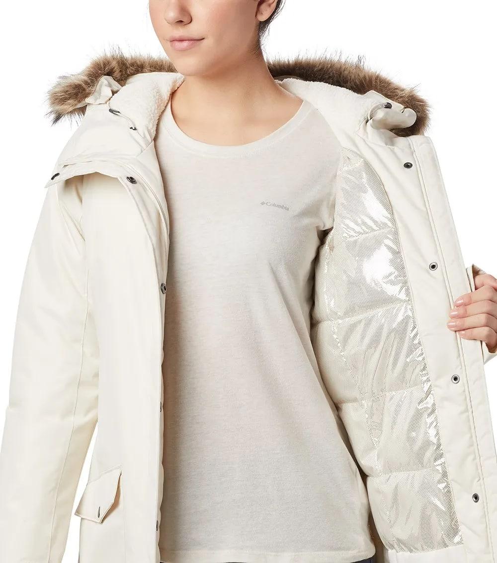 Куртка женская Columbia Suttle Mountain Long Insulated Jacket белый - фото 5 - id-p186169355