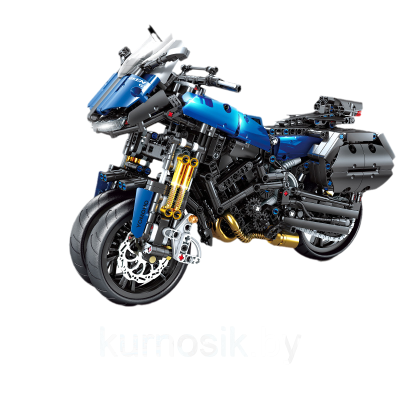 Конструктор 1056 Мотоцикл Yamaha GT Kazi, 1180 деталей - фото 1 - id-p194378595