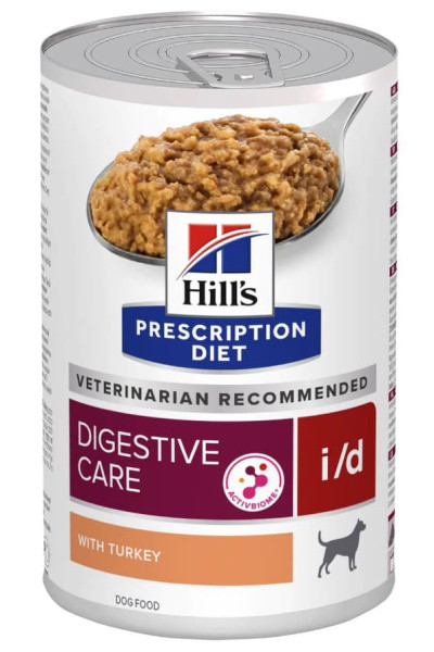 Влажный корм для собак Hill's Prescription Diet i/d Digestive Care (индейка) 360 гр - фото 1 - id-p194433854