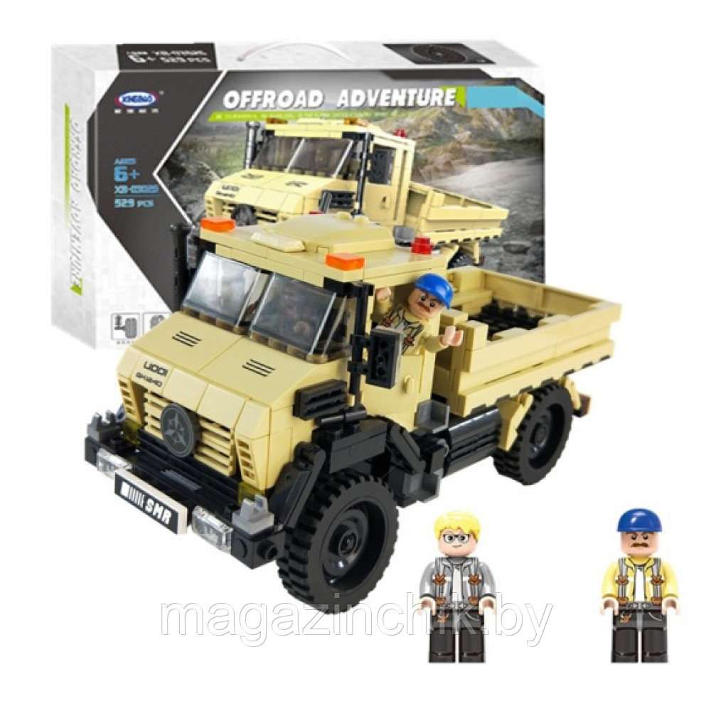 Конструктор Грузовик-Вездеход, XB-03026, 529 дет. аналог LEGO Техник