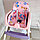 Стульчик для кормления ребенка Bestbaby розово/фиолетовый, фото 2
