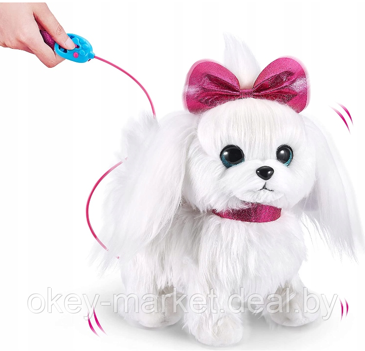 Интерактивная игрушка Zuru Pets Alive Щенок на поводке 9531 - фото 5 - id-p194428961