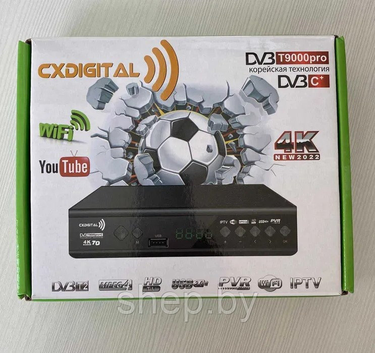 Приставка для цифрового телевидения CXDIGITAL DVB T9000pro - фото 4 - id-p194495226