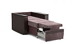 Кресло-кровать Атика New раскладное ткань Cortex/java, фото 2