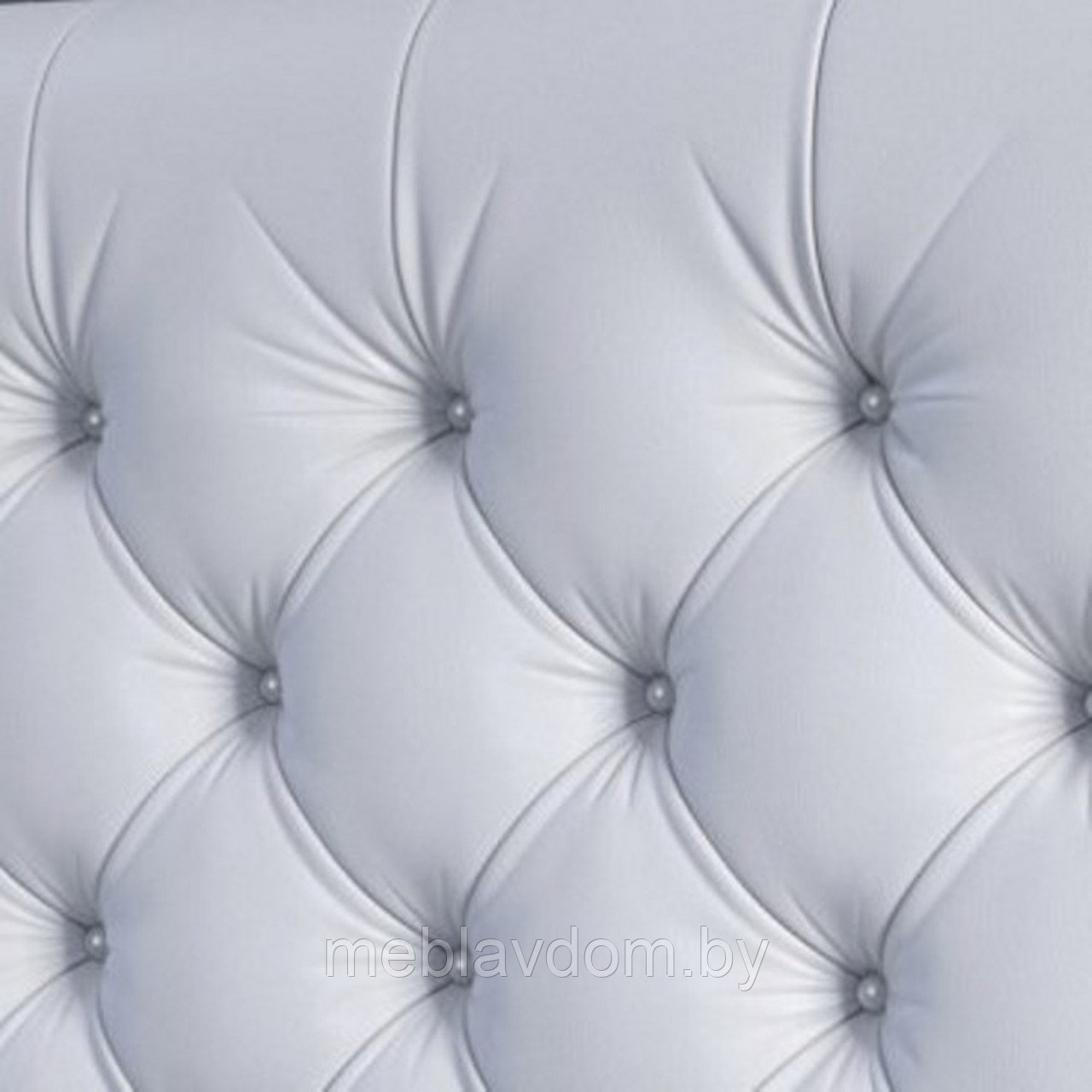 Мягкая кровать Беатриче с подъемным механизмом 180х200 кожзам Teos White - фото 9 - id-p194495411