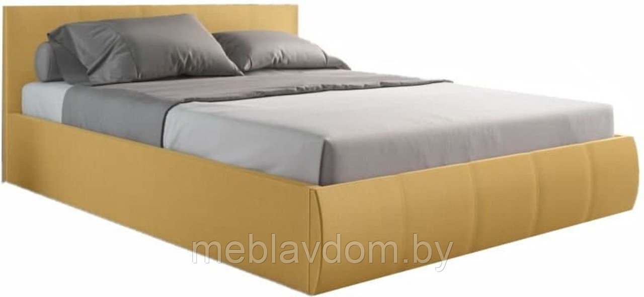 Кровать Верона 160 Bingo mustard с подъемным механизмом - фото 1 - id-p194495418