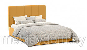 Мягкая кровать Джессика 160 Amigo yellow с подъемным механизмом