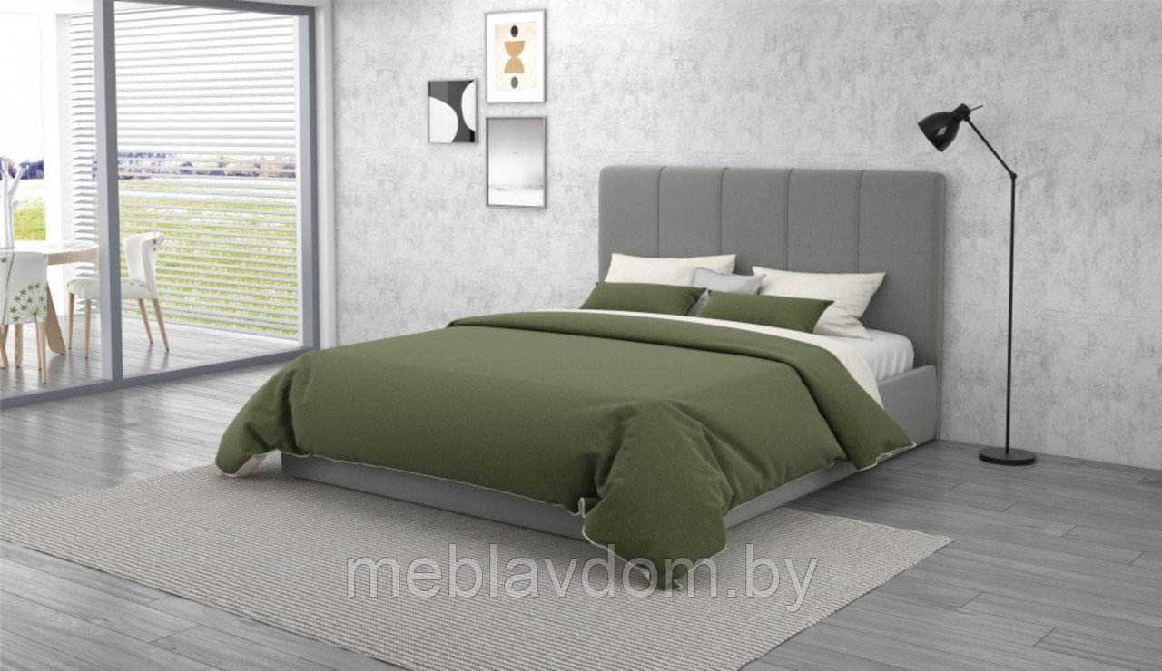 Мягкая кровать Джессика 180 Amigo grey с подъемным механизмом - фото 3 - id-p194495429