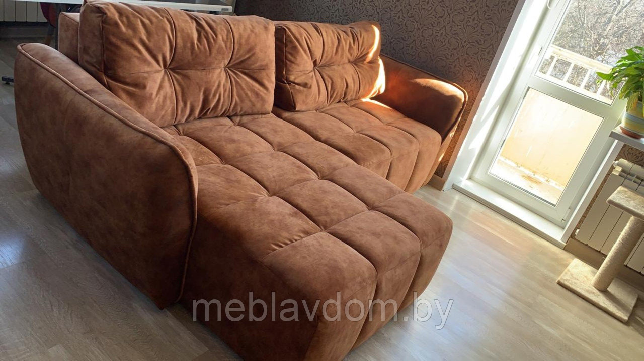 Угловой диван Треви-3 ткань Kengoo/nut (2,5х1,7м) - фото 3 - id-p194495452