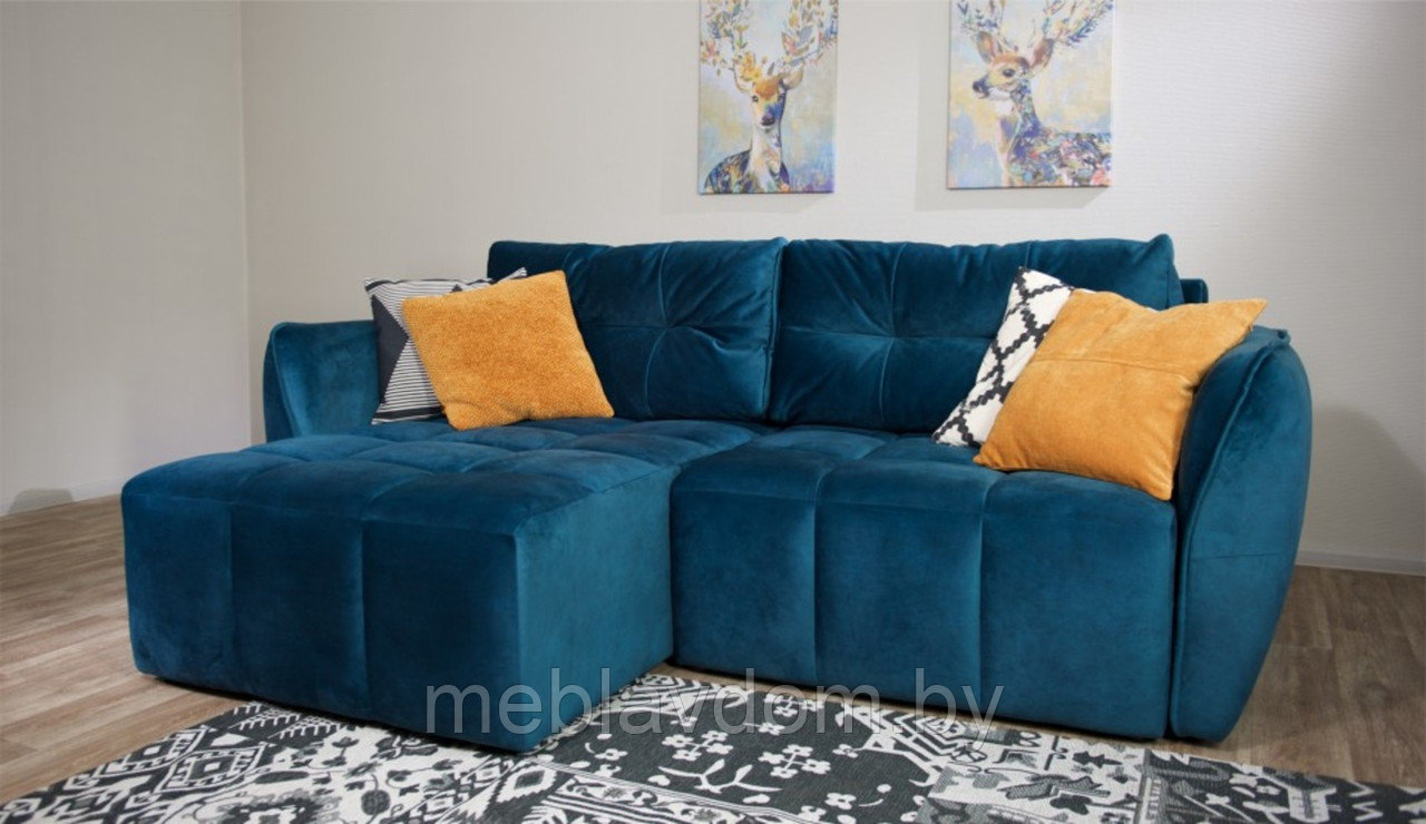 Угловой диван Треви-3 ткань Kengoo/teal (2,5х1,7м) - фото 6 - id-p194495454
