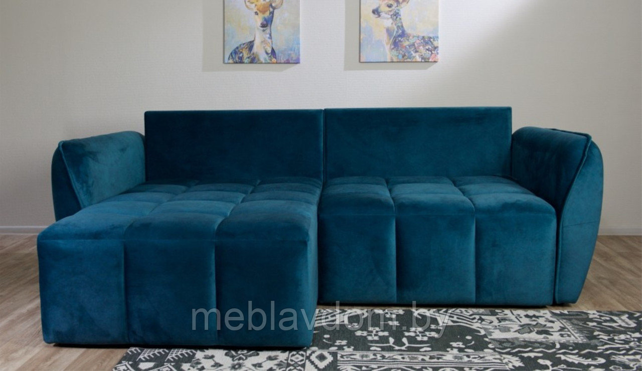 Угловой диван Треви-3 ткань Kengoo/teal (2,5х1,7м) - фото 8 - id-p194495454