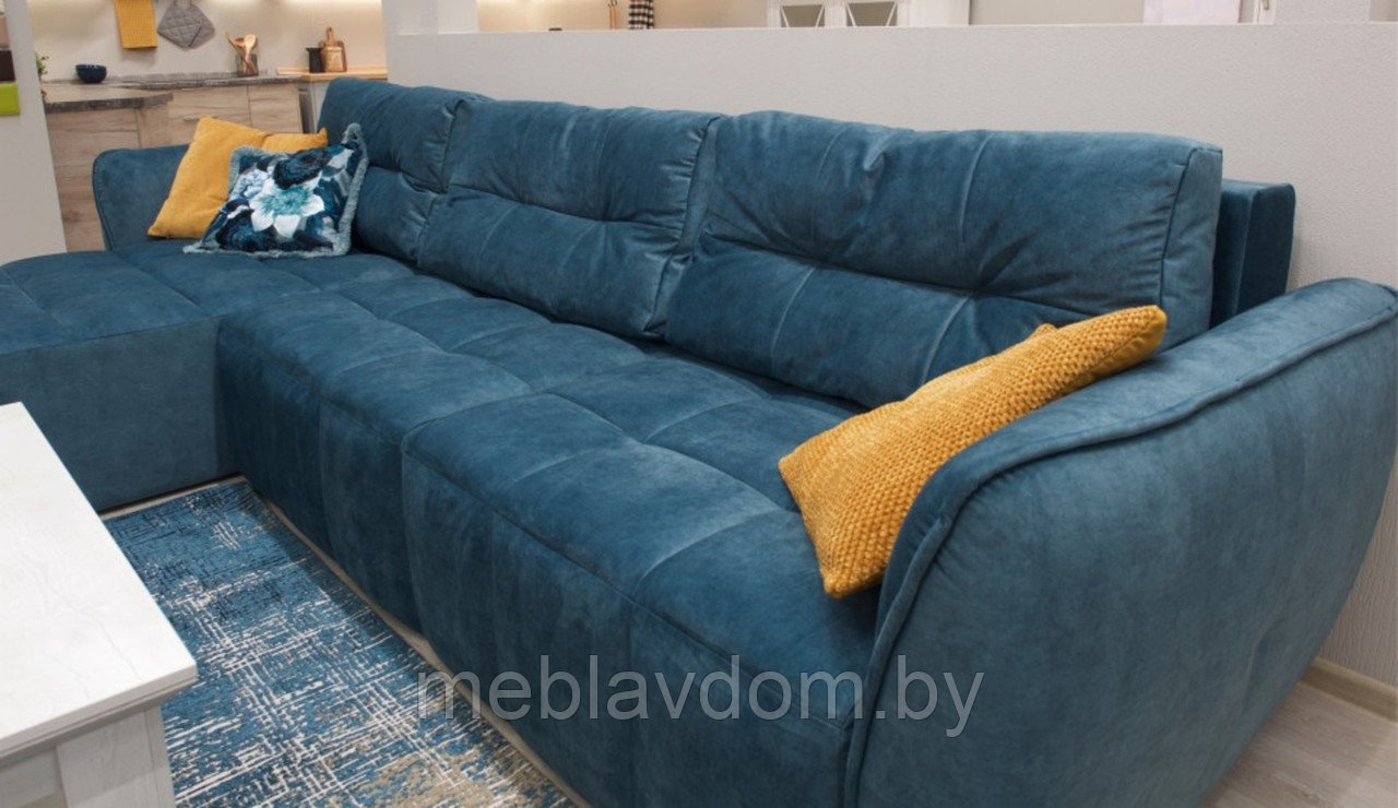 Угловой диван Треви-4 ткань Kengoo/teal (3,0х1,4м) - фото 9 - id-p194495465