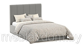 Мягкая кровать Джессика 140 Amigo grey с подъемным механизмом