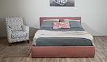 Мягкая кровать Верона 180 Bingo mauve с подъемным механизмом, фото 9
