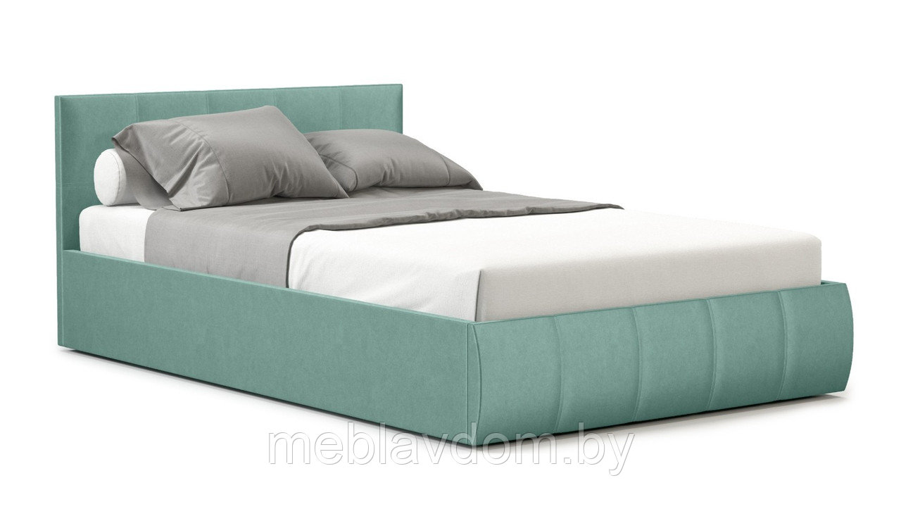 Мягкая кровать Верона 140х200 с подъемным механизмом Bingo mint - фото 1 - id-p194495520