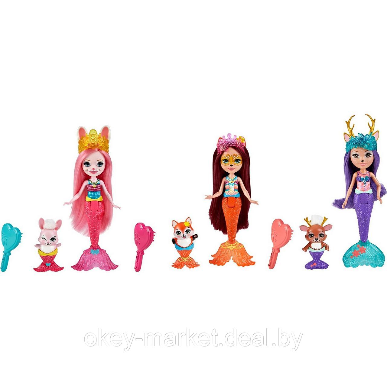 Игровой набор из 3 кукол Enchantimals Волшебные русалочки HCF87 - фото 3 - id-p194496608