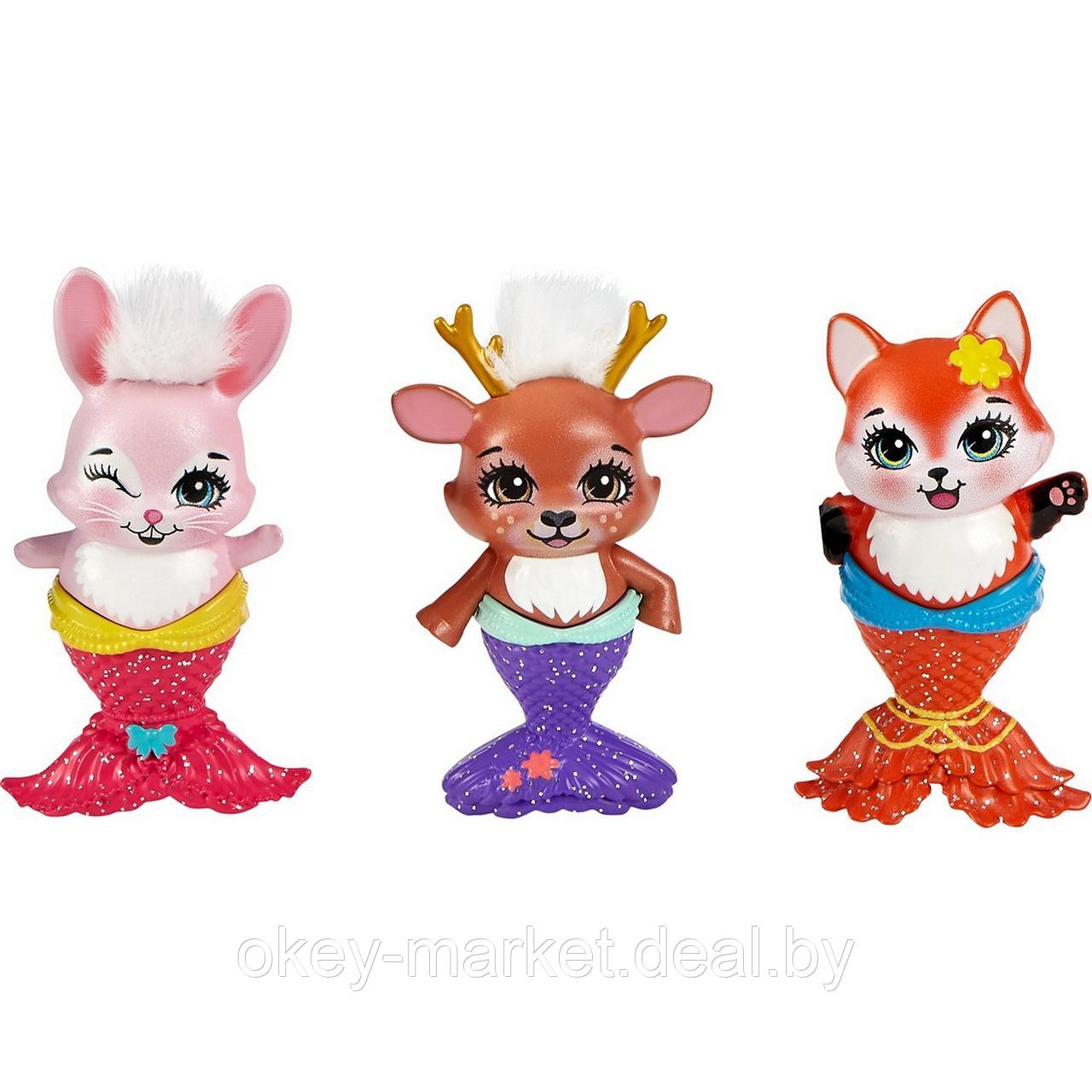 Игровой набор из 3 кукол Enchantimals Волшебные русалочки HCF87 - фото 5 - id-p194496608