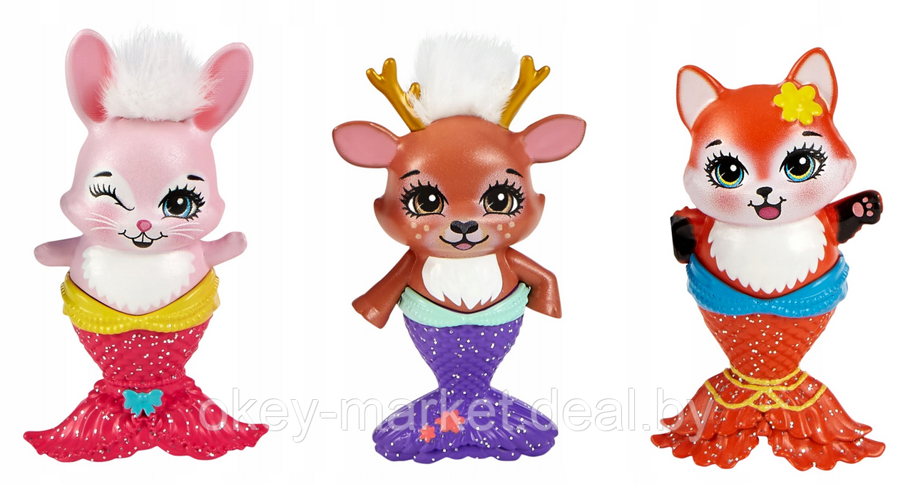 Игровой набор из 3 кукол Enchantimals Волшебные русалочки HCF87 - фото 9 - id-p194496608