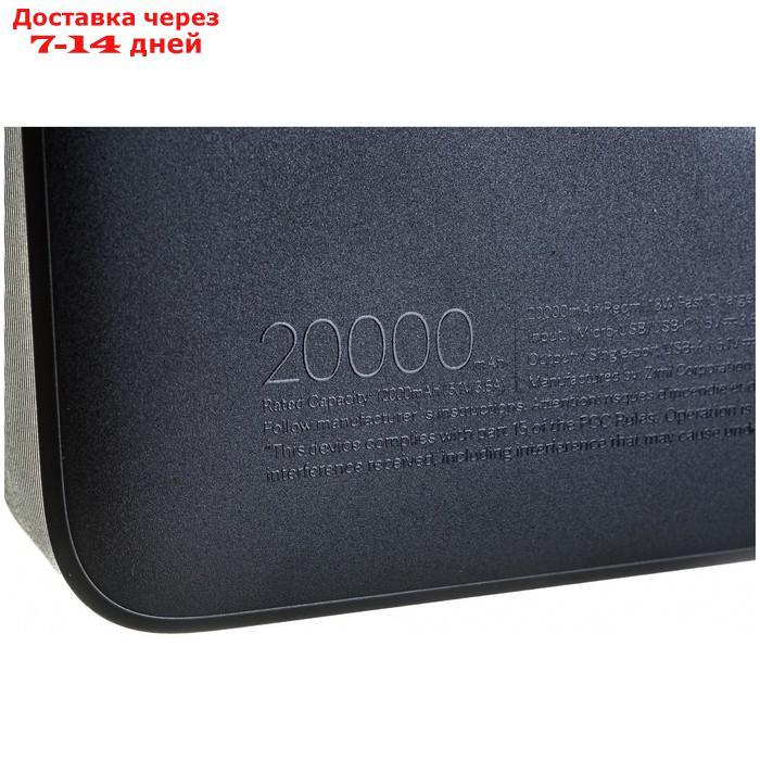 Внешний аккумулятор 20000mAh Redmi 18W Fast Charge Power Bank, черный (VXN4304GL) - фото 6 - id-p193944189