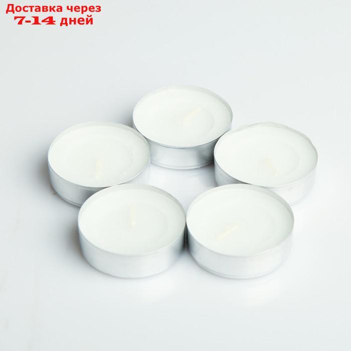 Набор чайных свечей, белый, 100 штук - фото 1 - id-p194383127