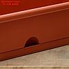 Балконный ящик с поддоном, 40 см, цвет терракотовый, фото 4