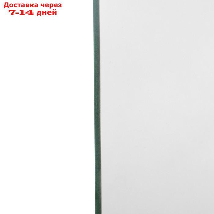 Зеркало "Райские птицы", с пескоструйной графикой и фьюзингом, настенное, с полочкой, 35×45 - фото 7 - id-p193938539
