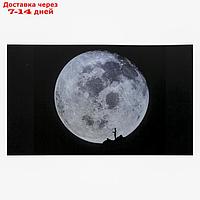Картина на холсте "Луна" 60х100 см
