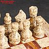 Шахматы "Элит",  доска 30х30 см, оникс, фото 3