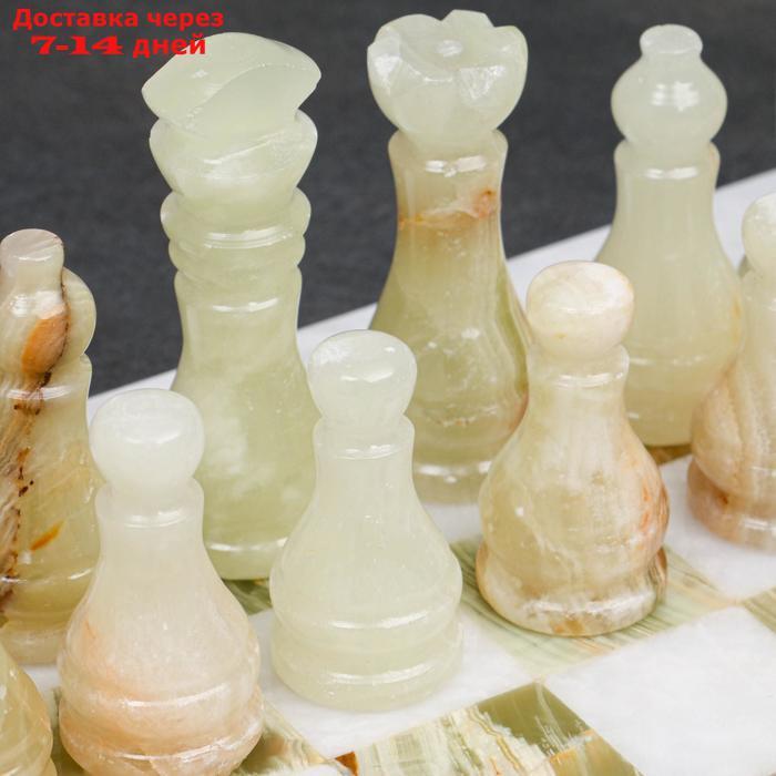 Шахматы "Элит", доска 30х30 см, оникс - фото 6 - id-p194385707