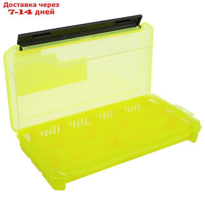 Коробка для приманок КДП-2, цвет жёлтый, 230 × 115 × 35 мм - фото 2 - id-p194385713
