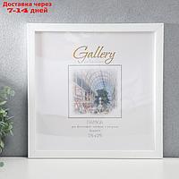 Фоторамка пластик Gallery 25х25 см, 641861-11, белый