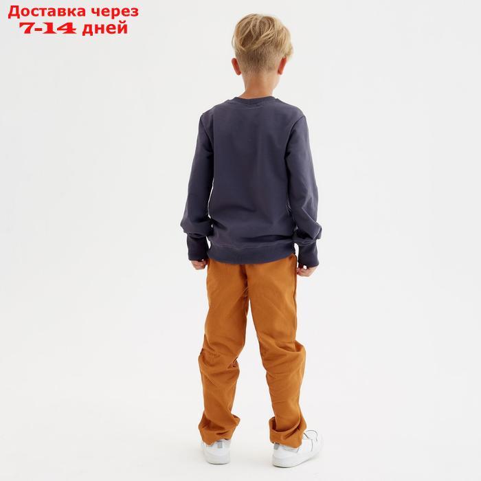 Джемпер (свитшот) для мальчика MINAKU: Casual collection цвет графит, рост 98 - фото 6 - id-p193945724