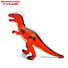 Динозавр р/у "T-Rex", световые и звуковые эффекты, работает от батареек, цвет красный, фото 2