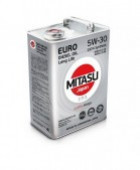 Моторное масло Mitasu MJ-210 EURO DIESEL LL 5W-30 4л - фото 1 - id-p194492622