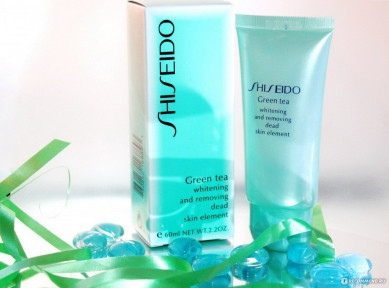 Пилинг-скатка ShiSeido Green Tea Зеленый чай. Нежное отшелушивание - фото 1 - id-p179629338