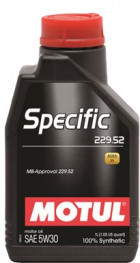 Моторное масло Motul Specific 229.52 5W-30 1л