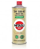 Моторное масло Mitasu MJ-M12 MOLY-TRiMER SM 5W-40 1л