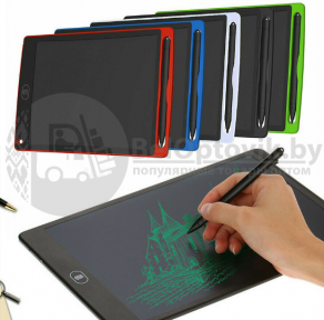 Графический обучающий планшет для рисования  (планшет для заметок), 8.5 дюймов Writing Tablet II Черный, фото 1