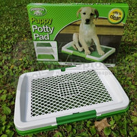 Туалет газон Puppy Potty Pad лоток - травка для щенков и мелких домашних питомцев, 46х32х4 см